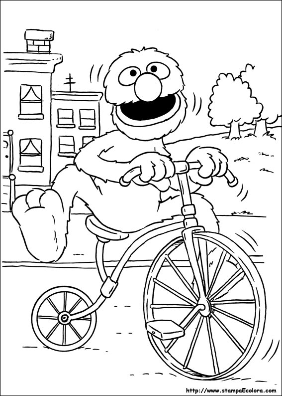 Disegni Sesame Street